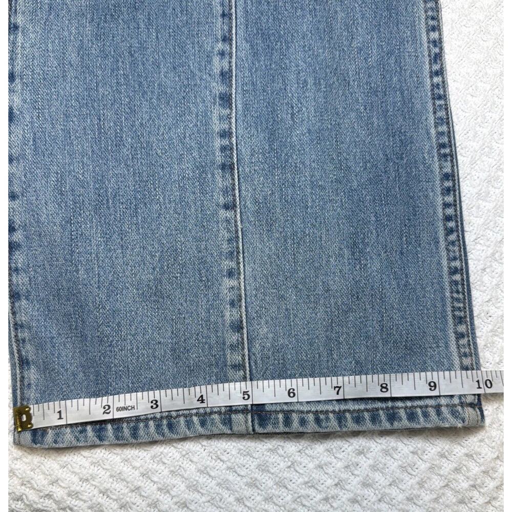 Madewell Womens 28 11" High Rise Flare Annapolis Seamed Jeans 28x32 - Picture 9 of 9